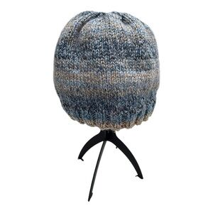 Hand Knit Space Dyed Beanie Hat